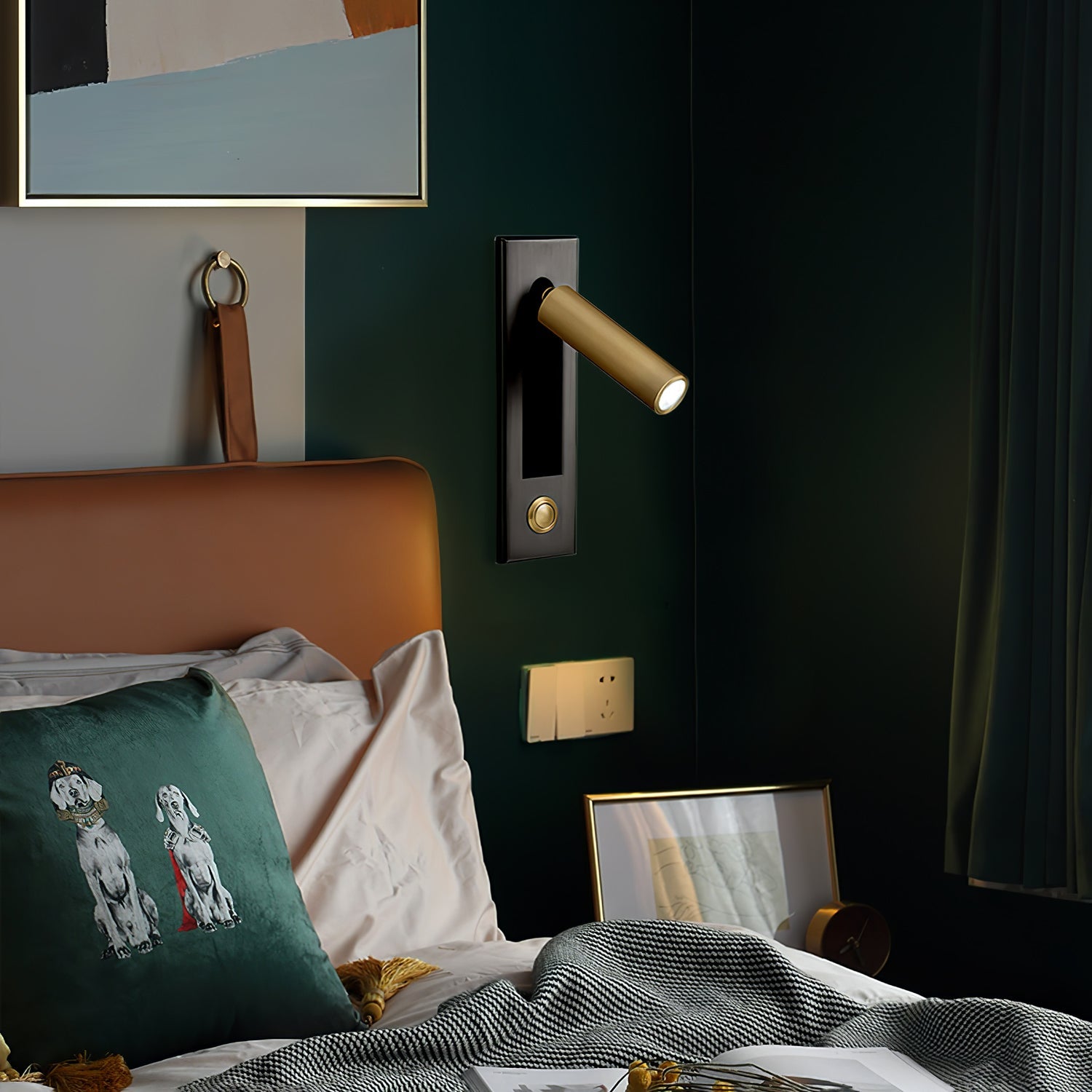Inset Bedside Reading Wall Light