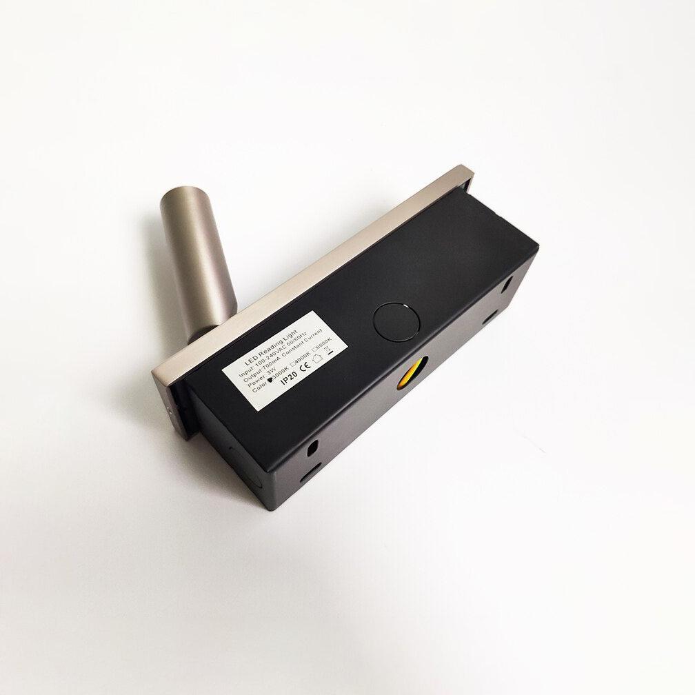 Inset Bedside Reading Wall Light