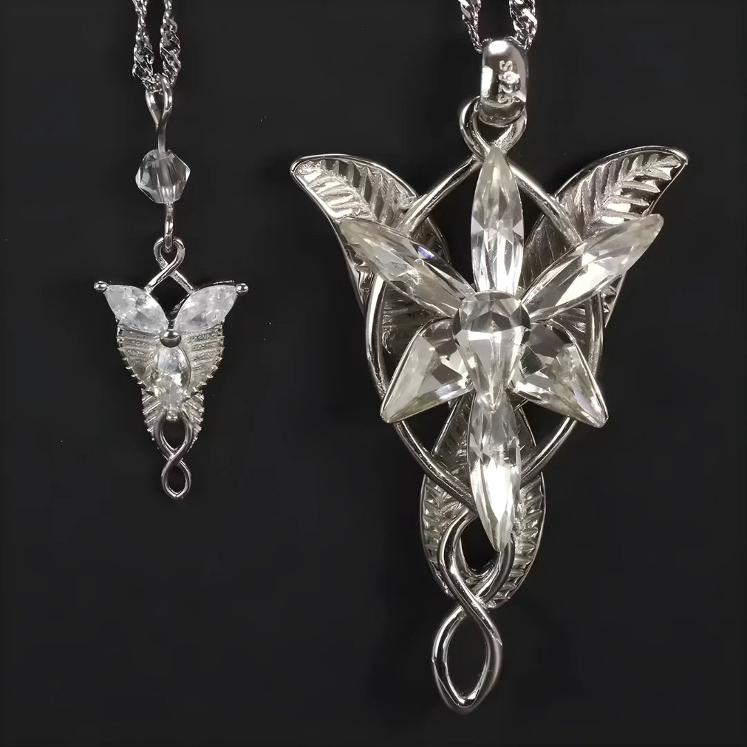 Evenstar of Alfheim Pendant Necklace – 925 Sterling Silver