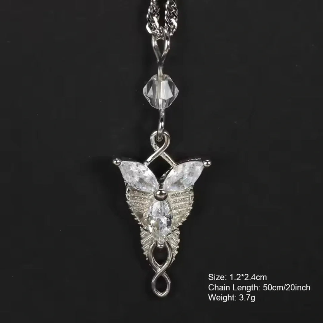 Evenstar of Alfheim Pendant Necklace – 925 Sterling Silver