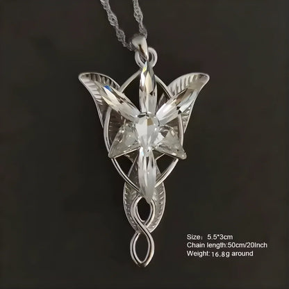 Evenstar of Alfheim Pendant Necklace – 925 Sterling Silver