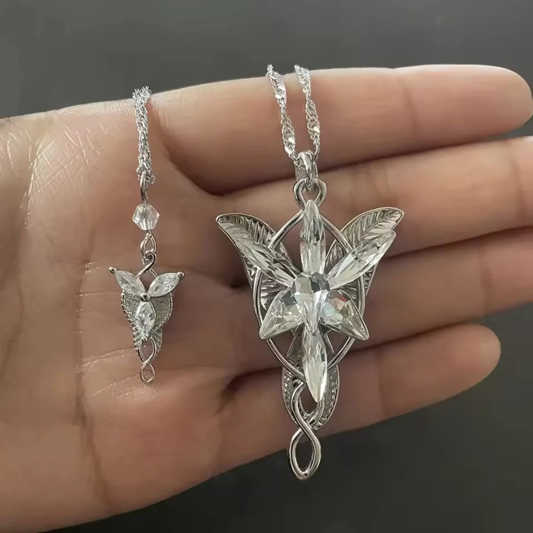 Evenstar of Alfheim Pendant Necklace – 925 Sterling Silver