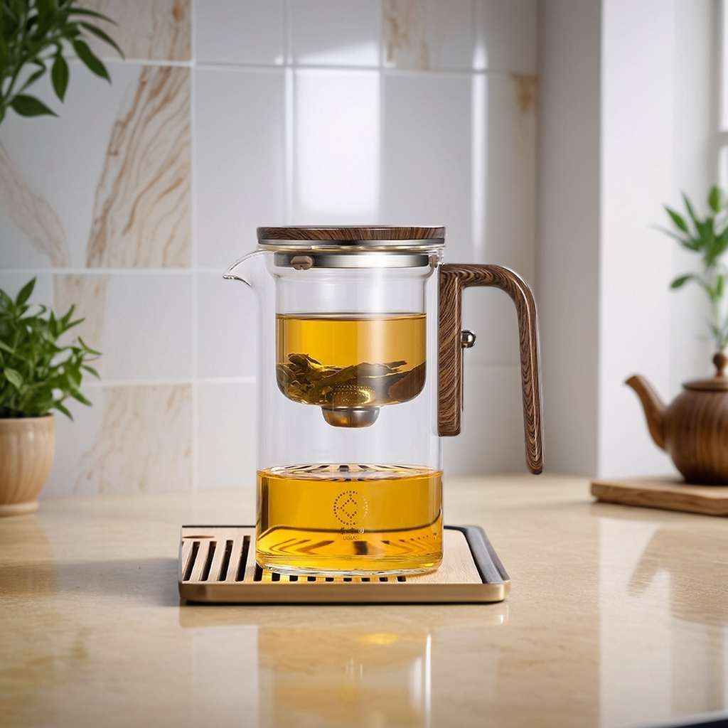 Enchanted Glass Tea Pot with Infuser