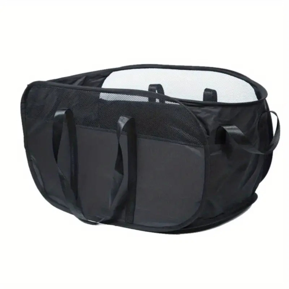 Foldable Laundry Basket - Stylish Design with Durable Handles 5