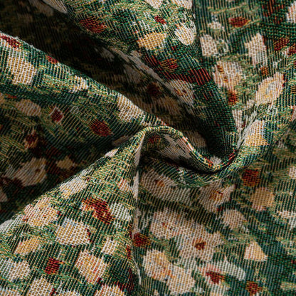 Vintage Floral Tapestry Curtain