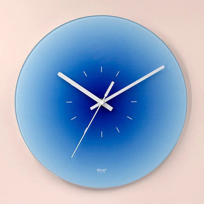 Clear Glass Face Wall Clock