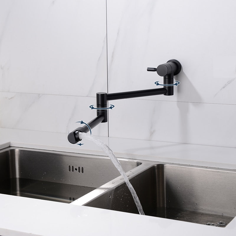 Saima - Modern Pot Filler Faucet Tap Wall Mounted Faucet BO-HA