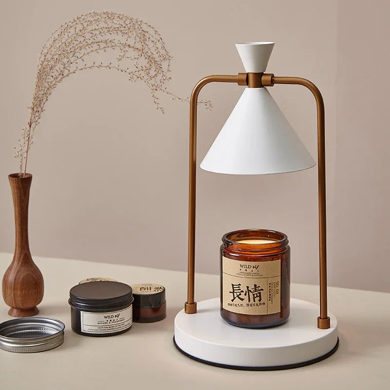 Metal Lantern Candle Warmer Lamp