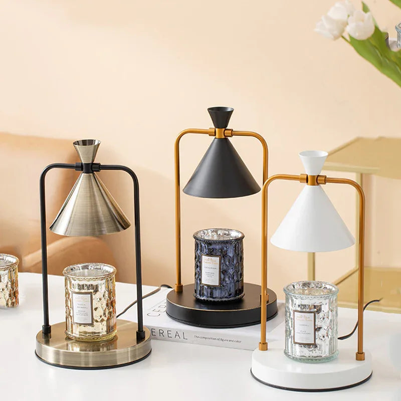 Metal Lantern Candle Warmer Lamp