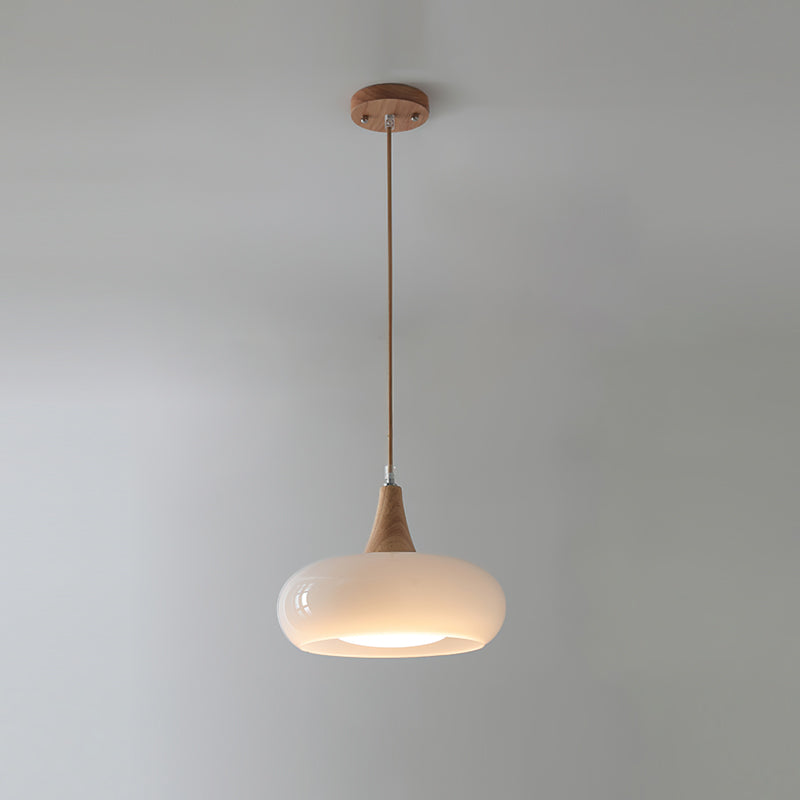 Amber Dome Pendant Lighting