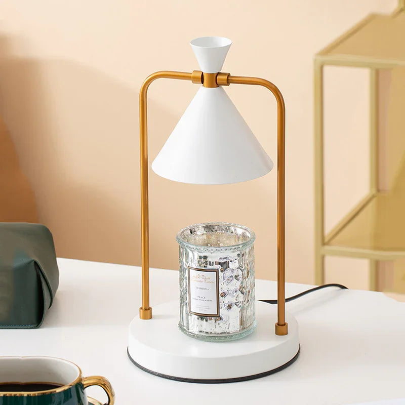 Metal Lantern Candle Warmer Lamp