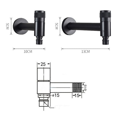 Kol - Modern Water Spigot Outdoor Faucet Hose Spigot BO-HA