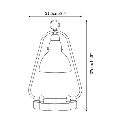 Glass Loop Handle Candle Warmer Lamp