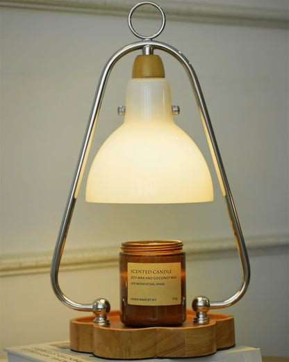 Glass Loop Handle Candle Warmer Lamp