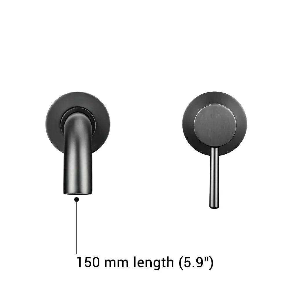 Katri - Wash Basin Bathroom Sink Faucets BO-HA Clouded Grey 150 mm