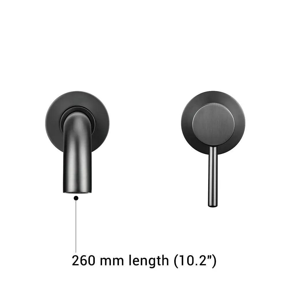 Katri - Wash Basin Bathroom Sink Faucets BO-HA Clouded Grey 260 mm
