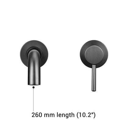 Katri - Wash Basin Bathroom Sink Faucets BO-HA Clouded Grey 260 mm
