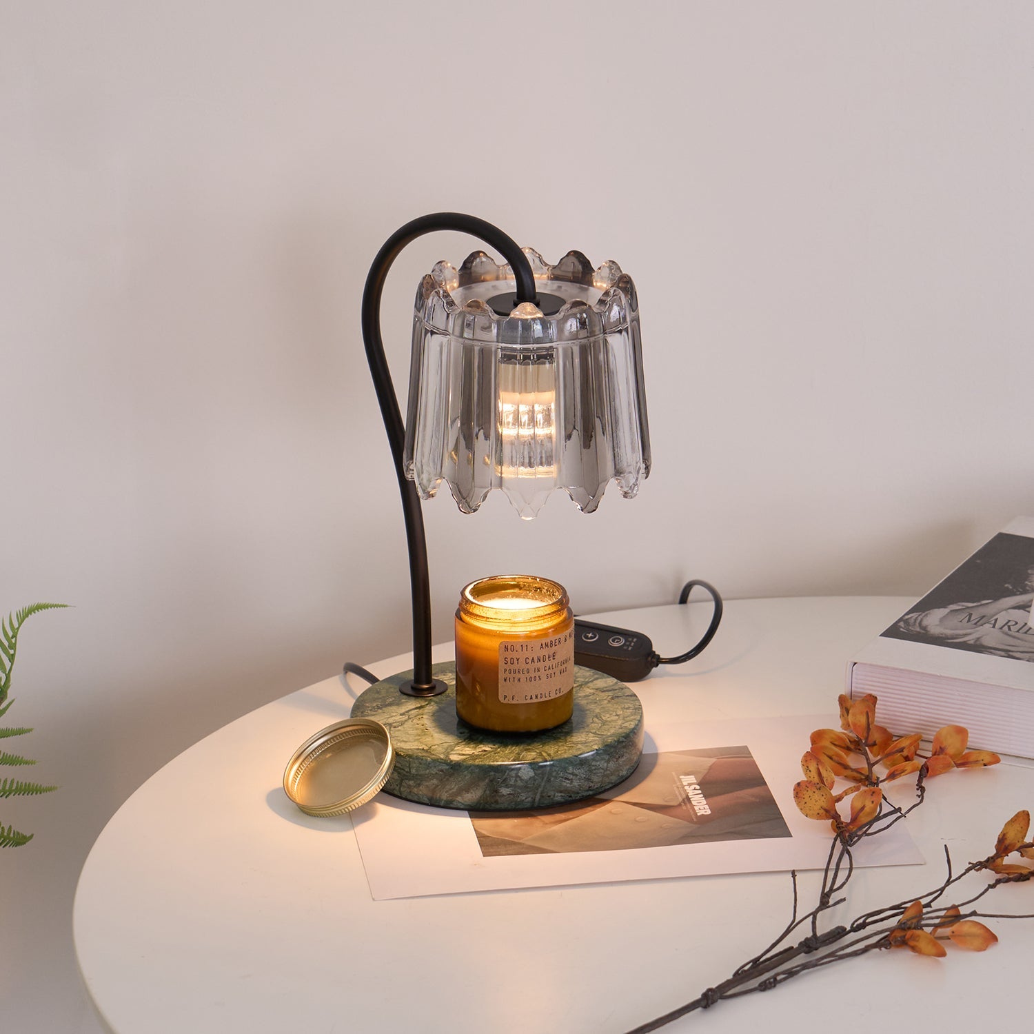 Dual Arm Arch Candle Warmer Lamp