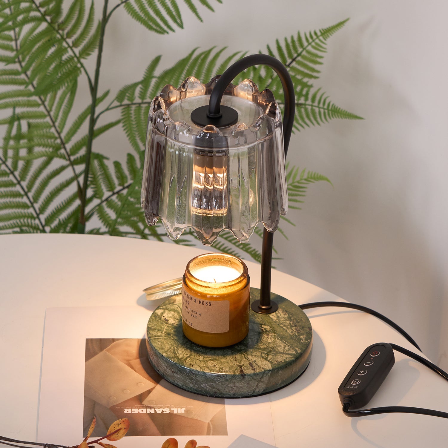 Dual Arm Arch Candle Warmer Lamp