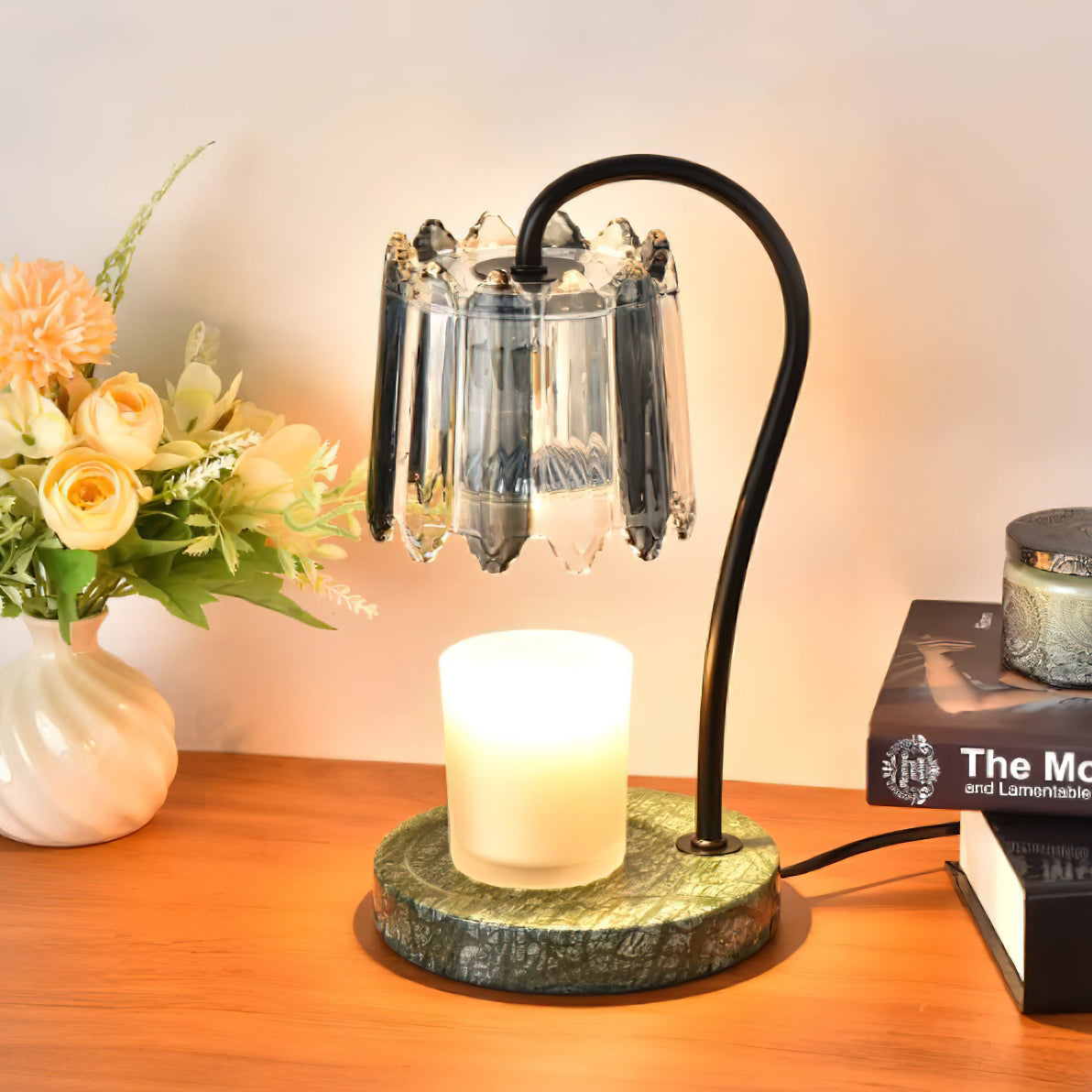 Dual Arm Arch Candle Warmer Lamp