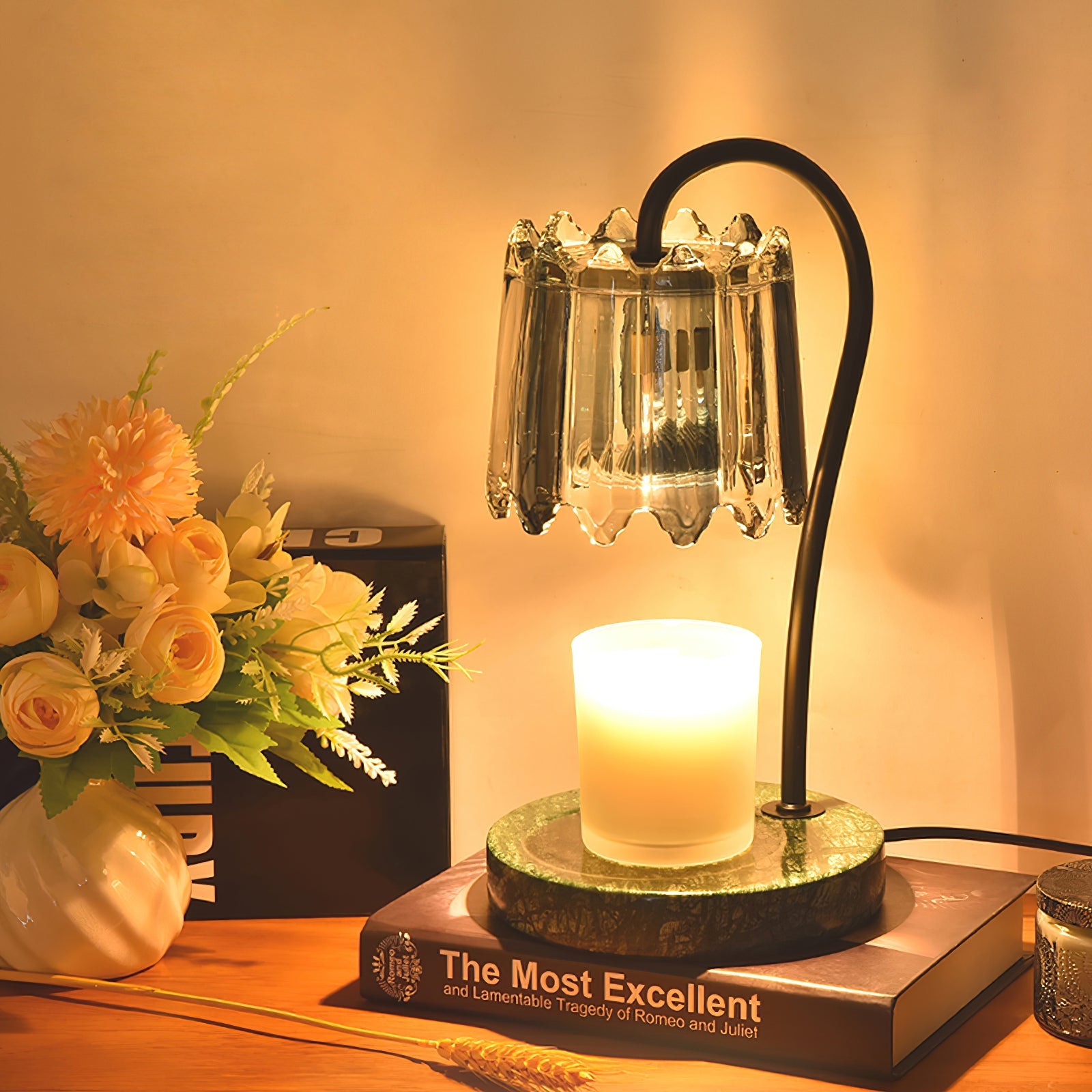 Dual Arm Arch Candle Warmer Lamp