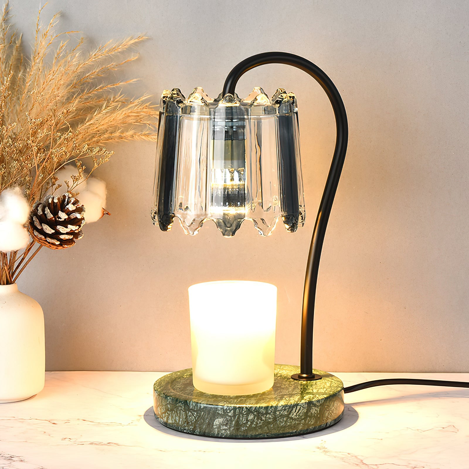 Dual Arm Arch Candle Warmer Lamp