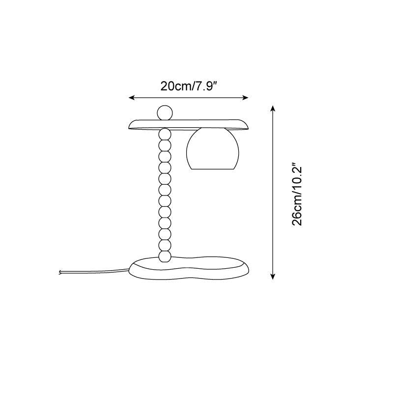 Minimal Crossbar Arm Candle Warmer Lamp