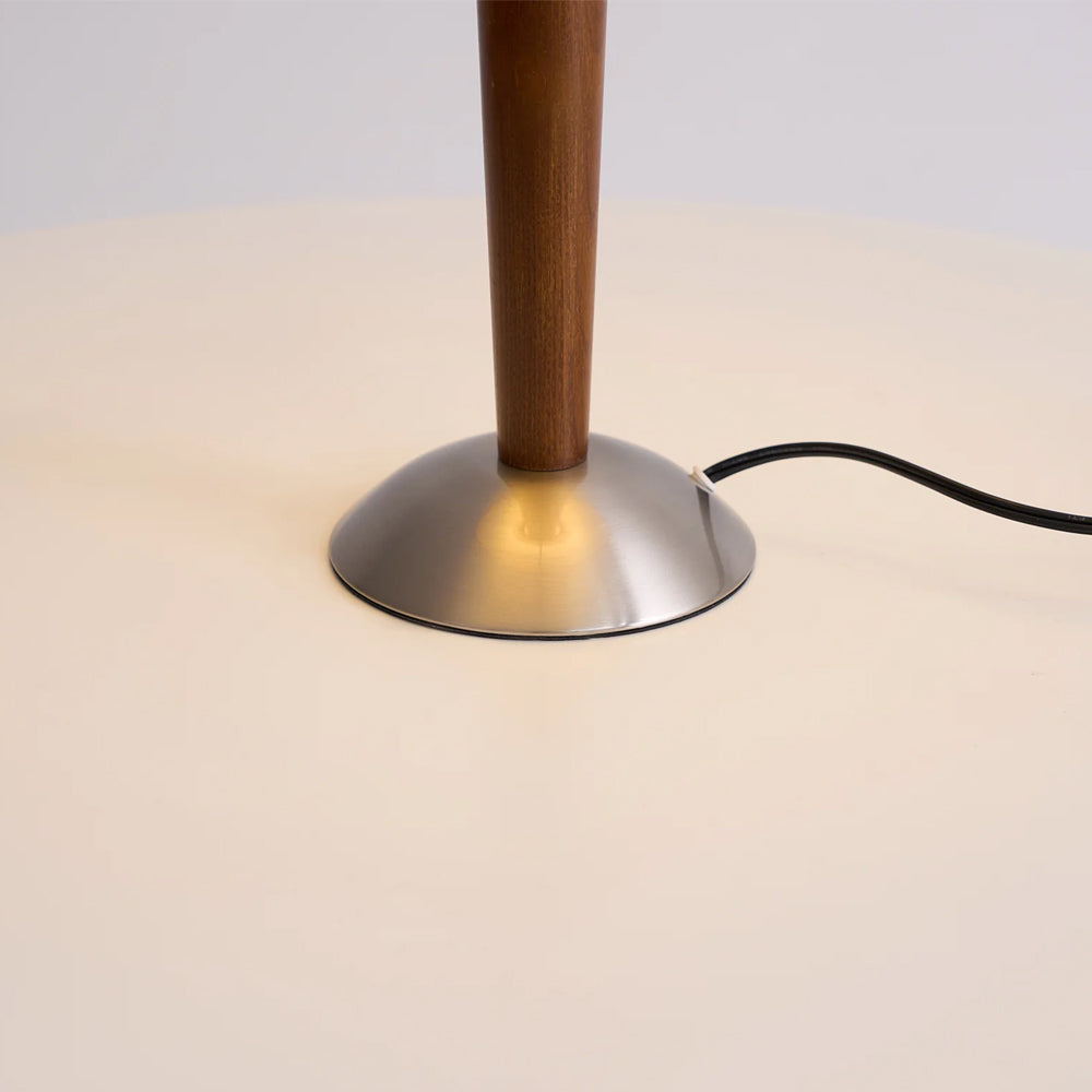 Retro Wooden Table Lamp - Classic Design
