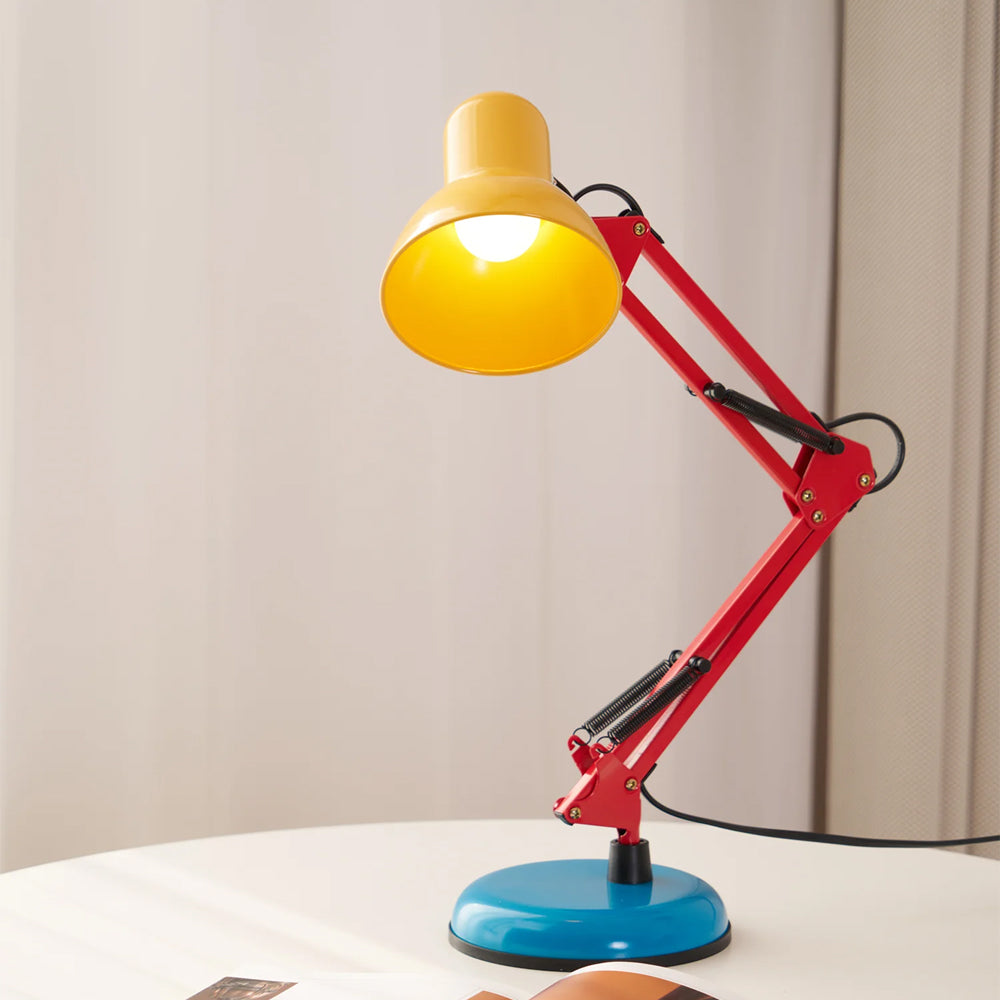 Articulated Metal Task Table Lamp