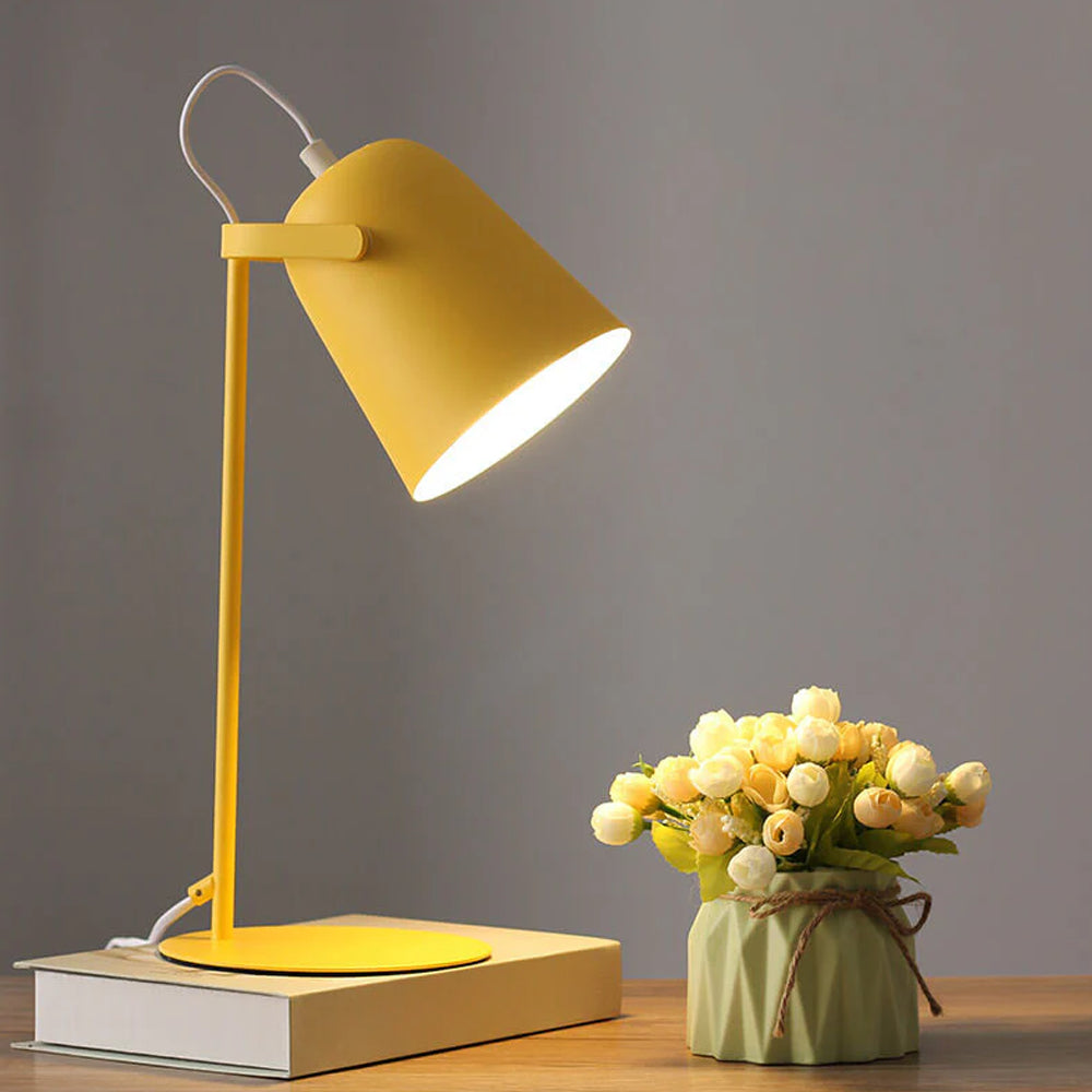 Macaron Color Iron Table Lamp