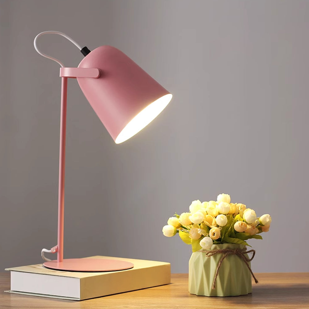 Macaron Color Iron Table Lamp