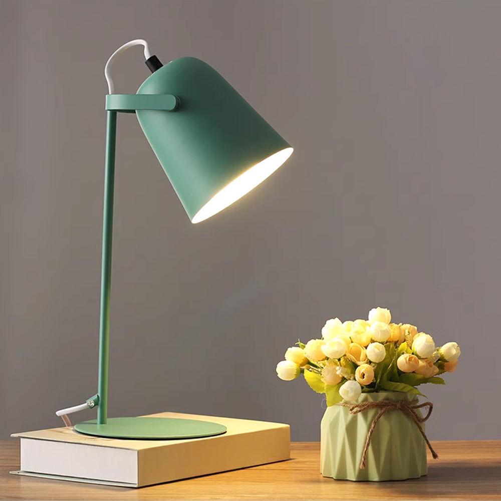 Macaron Color Iron Table Lamp