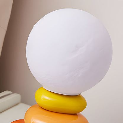 Stacked Stone Ceramic Table Lamp