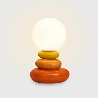 Stacked Stone Ceramic Table Lamp
