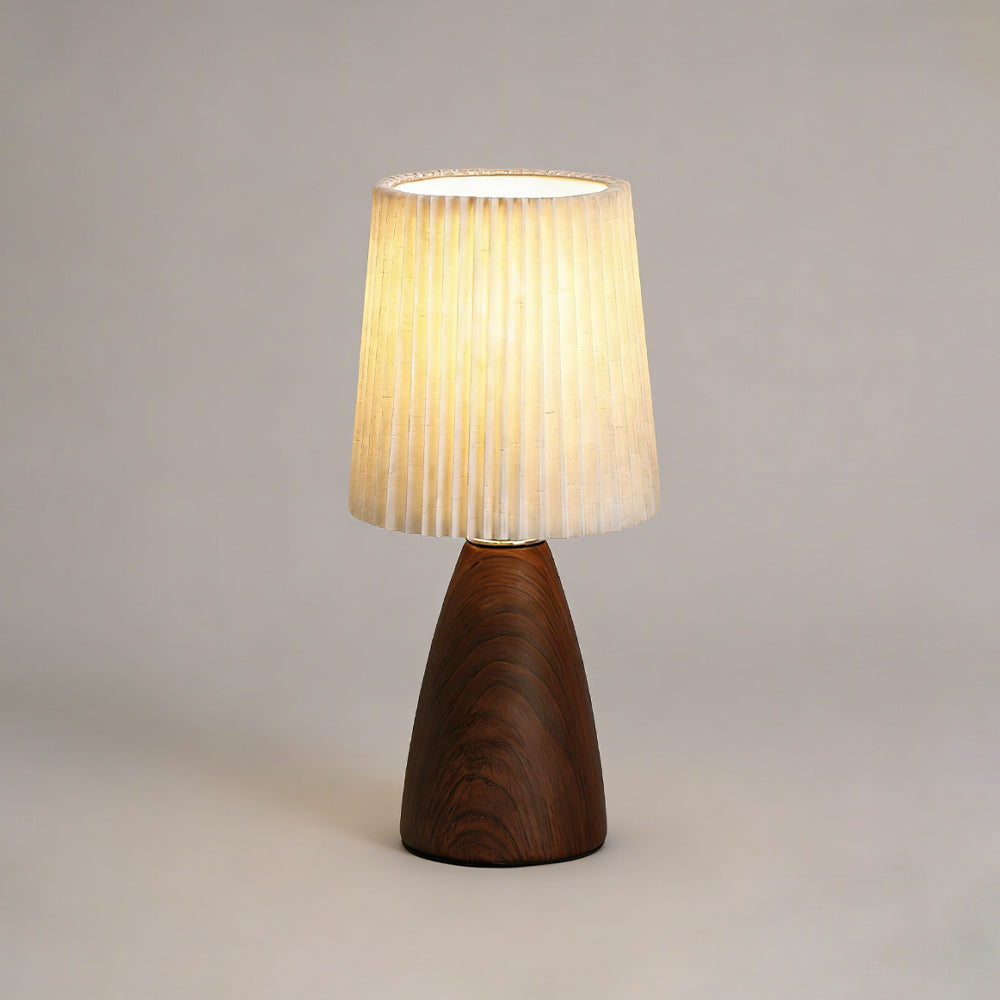 Minimalist Ceramic Fabric Table Lamp