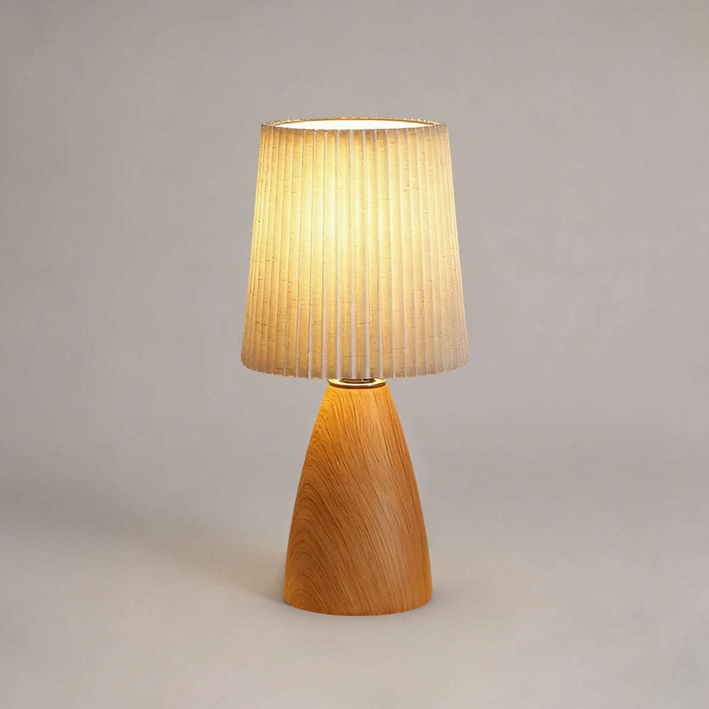 Minimalist Ceramic Fabric Table Lamp