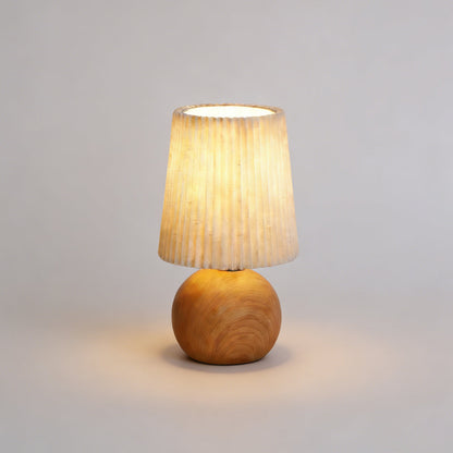 Minimalist Ceramic Fabric Table Lamp