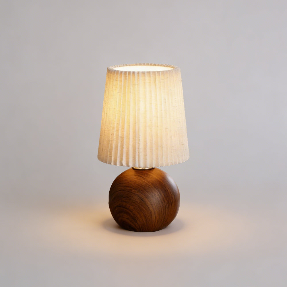 Minimalist Ceramic Fabric Table Lamp