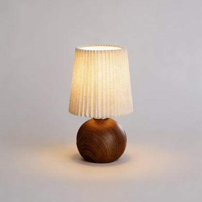 Minimalist Ceramic Fabric Table Lamp