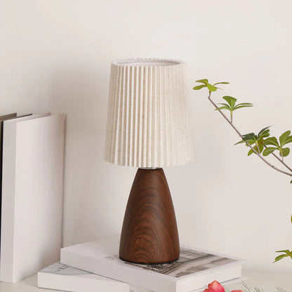 Minimalist Ceramic Fabric Table Lamp