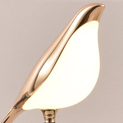 Golden Bird Sculptural Table Lamp