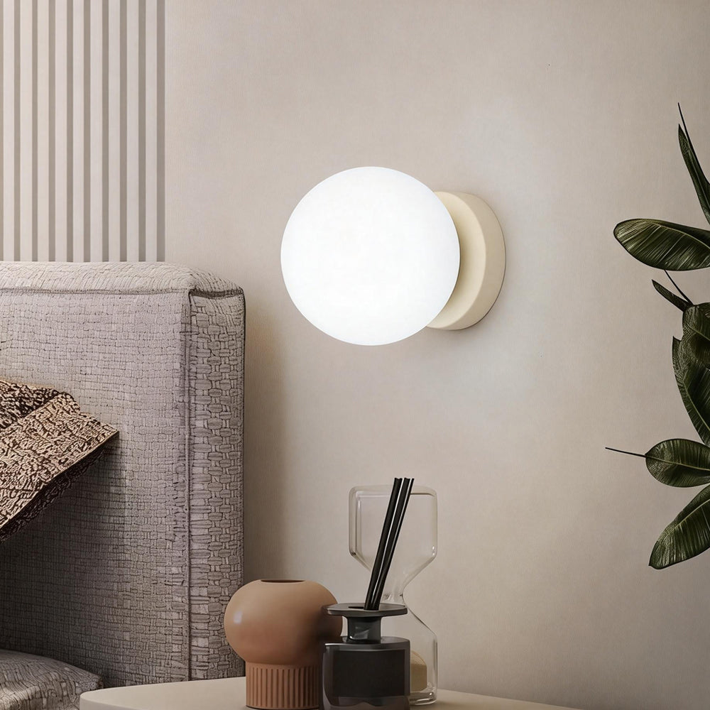Glass Dome LED Wall Light