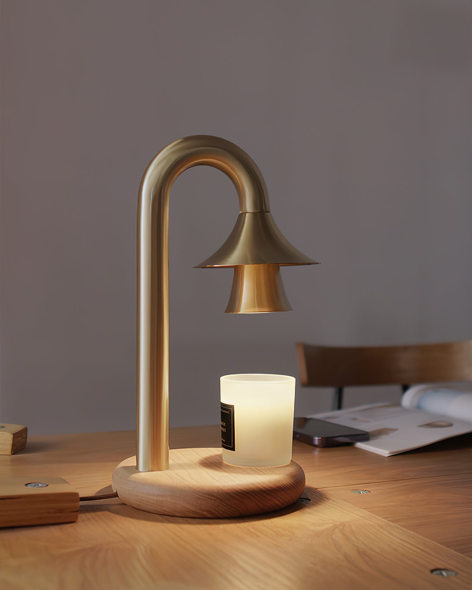 Classic Hook Arm Candle Warmer Lamp