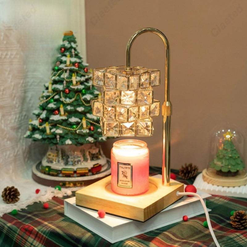 Crystal Arch Candle Warmer Lamp