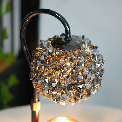 Crystal Shade Candle Warmer Lamp with Dimmer