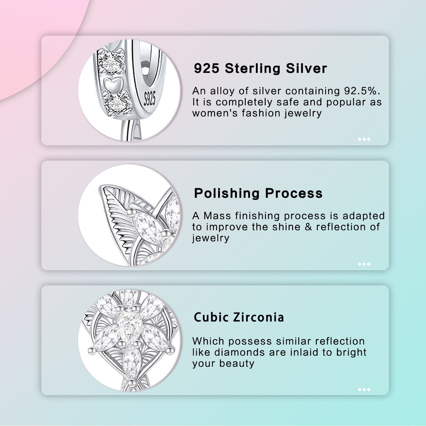 Evenstar of Alfheim Charm – 925 Sterling Silver