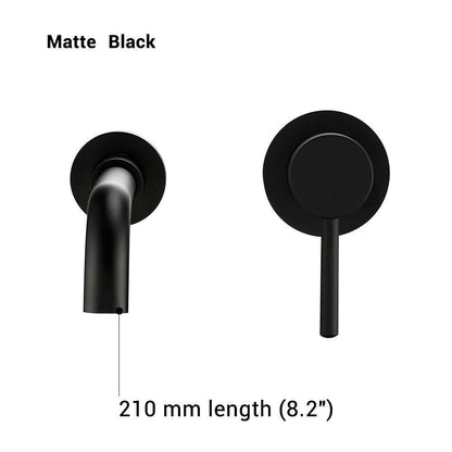 Katri - Wash Basin Bathroom Sink Faucets BO-HA Matte Black 210 mm