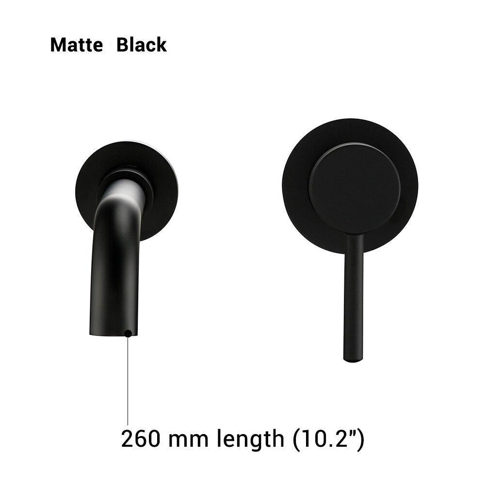Katri - Wash Basin Bathroom Sink Faucets BO-HA Matte Black 260 mm