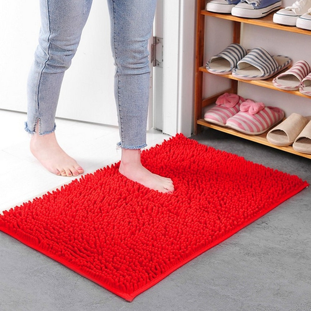 Mavi | Chenille Bath Mat – Ultra-Absorbent Non-Slip Design 2