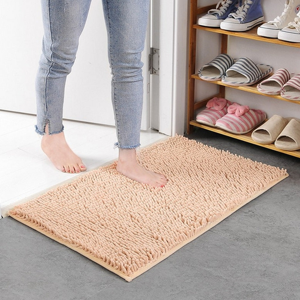 Mavi | Chenille Bath Mat – Ultra-Absorbent Non-Slip Design 7